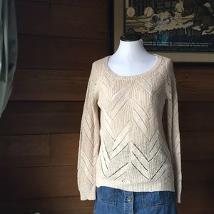 OLIVE & OAK 🌳 Knit Oatmeal Heather Sweater